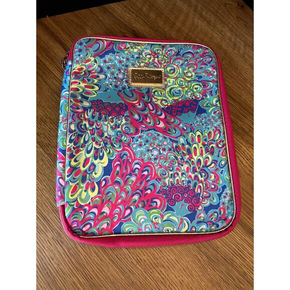 Lilly Pulitzer Tablet Case Sleeve 10 x 12 - Picture 1 of 4
